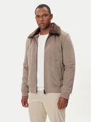 Kurtki męskie - Bugatti Kurtka przejściowa 872796 81040 Beżowy Regular Fit - miniaturka - grafika 1
