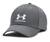 Czapki męskie - Czapka męska UNDER ARMOUR z daszkiem Branded Adjustable Szara - miniaturka - grafika 1