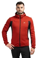 Bluzy męskie - Montura Bluza trekkingowa męska Sky Plus 2 Maglia czerwona L - miniaturka - grafika 1