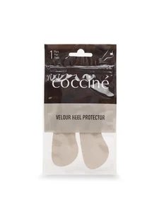 Coccine Zapiętki Velour Heel Protector 665/90/05AZ Beżowy - Akcesoria obuwnicze - miniaturka - grafika 1