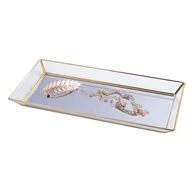 Tace i patery - Lumarko Lumarko Taca Z Lustrem 29x16 Cm Golden Honey 01060166 Alt - miniaturka - grafika 1
