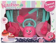 Zabawy w naśladowanie dorosłych - Zestaw Naczyń 7 Elementów Zabawka Dla Dzieci - miniaturka - grafika 1