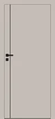 Drzwi wewnętrzne - Dre Drzwi Wewnętrzne Pełne Nova - Cell 60 Okleina Kaszmir Mat - miniaturka - grafika 1