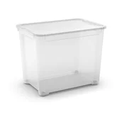 Pudła i pojemniki do przechowywania - Plastikowe pudełko do przechowywania z pokrywą T box - Curver - miniaturka - grafika 1