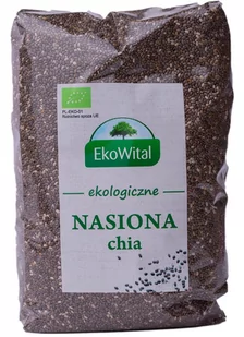 Nasiona chia BIO 500 g EkoWital - Orzechy i nasiona - miniaturka - grafika 1