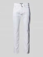 Spodnie męskie - Spodnie w jednolitym kolorze model ‘Lyon Tapered’ - miniaturka - grafika 1