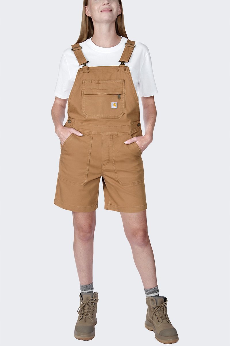 Krótkie Ogrodniczki Carhartt Rugged Flex Canvas Shortall