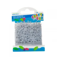 Pozostałe akcesoria dla plastyków - Craft with Fun Ozdoba dekoracyjna Taśma samoprzylepna Filc Gwiz 2m/3cm 12/8 - miniaturka - grafika 1