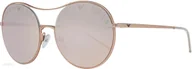 Okulary przeciwsłoneczne - Okulary EMPORIO ARMANI EA2081-30044Z. Okulary przeciwsłoneczne, Kolor różowy. Kobieta. - miniaturka - grafika 1