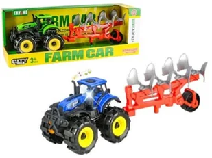 ICOM TRAKTOR Z PŁUGIEM - Samochody i pojazdy dla dzieci - miniaturka - grafika 1
