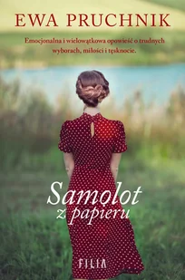 Ewa Pruchnik Samolot z papieru - Proza - miniaturka - grafika 2