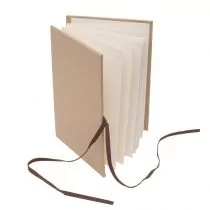 Album harmonijka 17,5x11,5cm kraft 18 kartek - Albumy fotograficzne - miniaturka - grafika 1