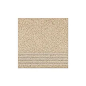 Płytki klinkierowe - Stopnica Milton Beige 29.7x29.7 Cersanit - miniaturka - grafika 1