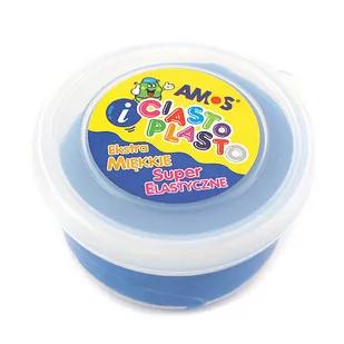 Amos Ciasto-plasto niebieskie 30 g pudełko Plast - Masy plastyczne - miniaturka - grafika 1