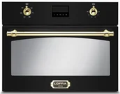 Kuchenki mikrofalowe do zabudowy - Lofra DOLCEVITA 60 NERO MATT FMRNM66ME/Chrome - miniaturka - grafika 1
