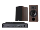 Zestawy stereo - NAD C316BEE V2 (czarny) + Tesi 3 (mokka) - miniaturka - grafika 1