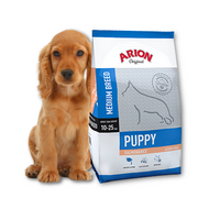 Sucha karma dla psów - Arion Puppy Medium Breed Salmon&Rice 3 kg - miniaturka - grafika 1