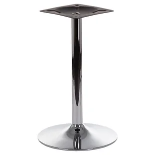 Chromowana podstawa stolika / stołu - SH-4005 - element dolny okrągły - Meble modułowe i akcesoria - miniaturka - grafika 1
