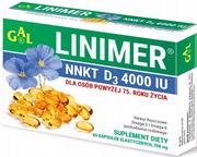 Odchudzanie i oczyszczanie - Linimer NNKT D3 4000 IU 60 kapsułek 1149093 - miniaturka - grafika 1