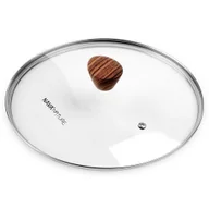 Pokrywki - Pokrywka szklana uniwersalna do garnka patelni NATURE 26cm NAVA 10-144-153 - miniaturka - grafika 1