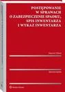 Prawo - Postępowanie w sprawach o zabezpieczenie spadku spis inwentarza i wykaz inwentarza Marcin Uliasz - miniaturka - grafika 1