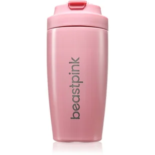 BeastPink Thermo Mug kubek termiczny ze słomką kolor Pink 500 ml - Kubki termiczne - miniaturka - grafika 1