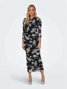 ONLY Sukienka codzienna 15312218 Czarny Slim Fit - Sukienki - miniaturka - grafika 1