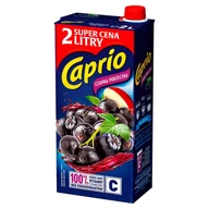 Soki i napoje niegazowane - Tymbark Napój Caprio Czarna porzeczka 2 l - miniaturka - grafika 1