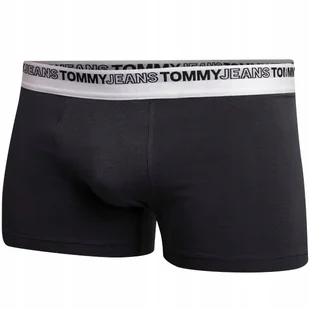 TOMMY HILFIGER BOKSERKI MĘSKIE 1P GRAFITOWE r.L - Majtki męskie - miniaturka - grafika 1