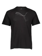 Koszulki sportowe damskie - Puma Koszulka sportowa "Evostripe" w kolorze czarnym - miniaturka - grafika 1