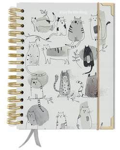 Bujo Bullet 180 Stron Journal Notatnik A5+ Kropki Pamiętnik - Planery - miniaturka - grafika 1