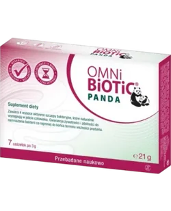 Omni Biotic Panda, 7 saszetek - Układ pokarmowy - miniaturka - grafika 1