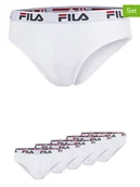 Majtki męskie - Fila Slipy (5 par) w kolorze białym - miniaturka - grafika 1
