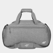 Torby sportowe - Torba 4F 4FSS23ABAGM025 (kolor Szary/Srebrny) - miniaturka - grafika 1