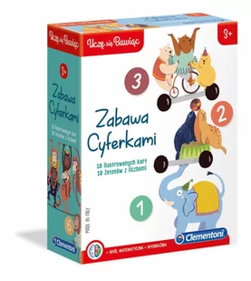 Clementoni Zabawa Cyferkami - Zabawki interaktywne dla dzieci - miniaturka - grafika 1