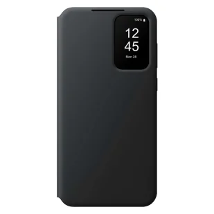 Etui Samsung Smart View Wallet EF-ZA556CBEGWW z klapką do Samsung Galaxy A55 - czarne - Etui i futerały do telefonów - miniaturka - grafika 1