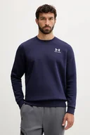 Bluzy męskie - Under Armour bluza męska kolor granatowy z aplikacją - miniaturka - grafika 1