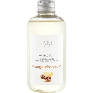 Kanu Nature Massage Oil olejek do masażu Czekolada i Pomarańcza 200ml - Olejki i świece do masażu - miniaturka - grafika 2
