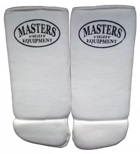 Masters FIGHT EQUIPMENT Elastyczny ochraniacz stawu skokowego, OSS-10, biały, rozmiar XL - Ochraniacze do sportów walki - miniaturka - grafika 1