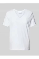 Koszulki i topy damskie - T-shirt z dekoltem w serek model ESSENTIAL - Selected Femme - miniaturka - grafika 1