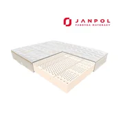 Materace - JANPOL DEMETER - materac lateksowy, piankowy, Rozmiar - 120x200, Pokrowiec - Tencel - miniaturka - grafika 1