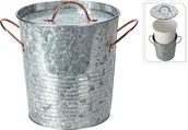 Akcesoria do lodu - POJEMNIK NA LÓD Z CYNKU METALOWEGO Z POKBOHO - miniaturka - grafika 1