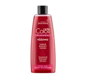 Farby do włosów i szampony koloryzujące - Joanna Ultra Color System Płukanka różowa 150 ml - miniaturka - grafika 1