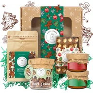 Zestawy upominkowe - Orzechownia, Świąteczny zestaw prezentowy (zielony) - miniaturka - grafika 1