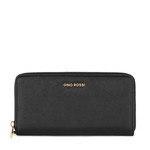 Portfel Gino Rossi QYL0020 Czarny - Portfele - miniaturka - grafika 1