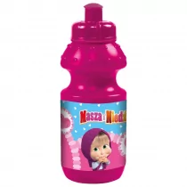 Derform Bidon Plast Masza I Niedzwiedz 13 Fol - Bidony dla dzieci - miniaturka - grafika 1