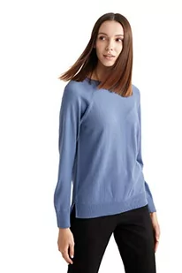 DeFacto Sweter normalny krój dla kobiet - sweter z golfem na topy damski (niebieski, XXL), niebieski, XXL - Swetry damskie - miniaturka - grafika 1
