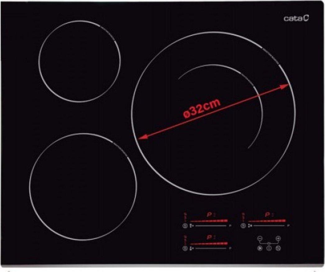 Cata INSB6032BK /A 3F 60 cm 7100 W Płyta Indukcyjna
