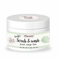 Peelingi do ciała - Nacomi Scrub & Wash pianka peelingująco-myjąca Słodka Pianka Mango 180ml - miniaturka - grafika 1
