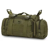 Torebki damskie - Torba biodrowa NILS CAMP NC3907 Zielony - miniaturka - grafika 1